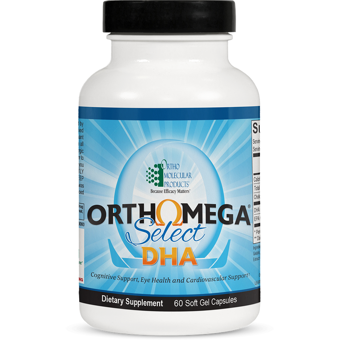 Ortho Molecular Products Orthomega Select DHA 60 Softgels — Pine