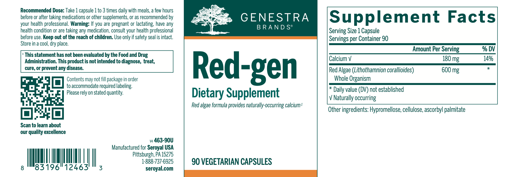 Red-gen (90 Capsules)