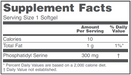 Phosphatidyl Serine (300 mg) (50 Softgels)