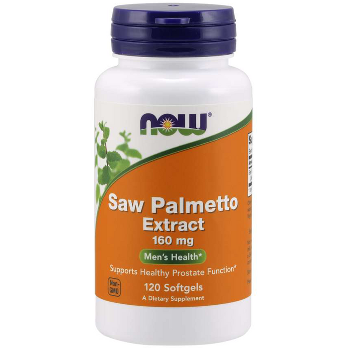 Saw Palmetto Extract (160 mg) (120 Softgels)-Vitamins & Supplements-NOW-Pine Street Clinic