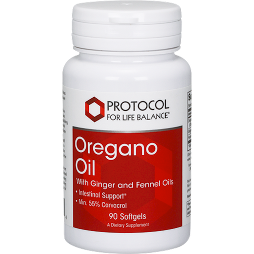 Oregano Oil (90 Softgels)-Vitamins & Supplements-Protocol For Life Balance-Pine Street Clinic