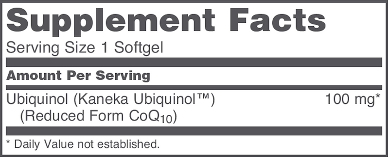 Ubiquinol (60 Softgels)