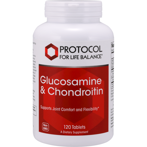 Glucosamine & Chondroitin (120 Tablets)-Vitamins & Supplements-Protocol For Life Balance-Pine Street Clinic