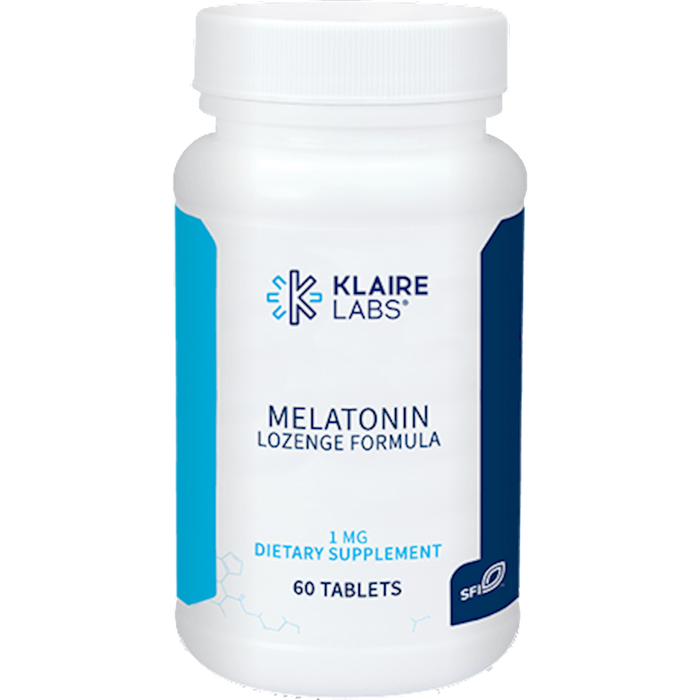 Melatonin Lozenge (1 mg) (60 Tablets)-Vitamins & Supplements-Klaire Labs - SFI Health-Pine Street Clinic