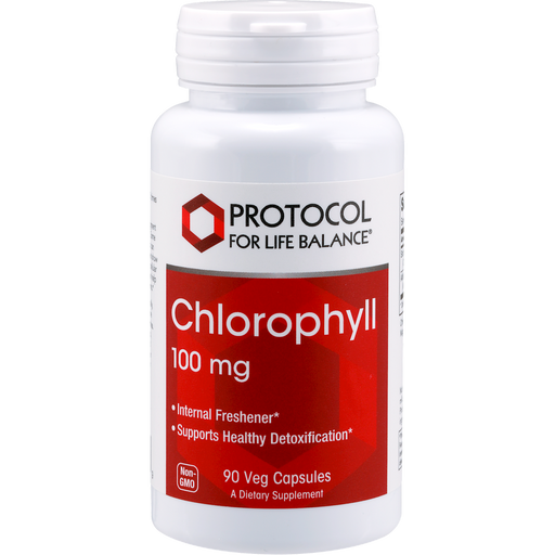 Chlorophyll (90 Capsules)-Vitamins & Supplements-Protocol For Life Balance-Pine Street Clinic