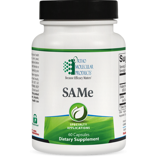 SAMe (60 Capsules)-Vitamins & Supplements-Ortho Molecular Products-Pine Street Clinic