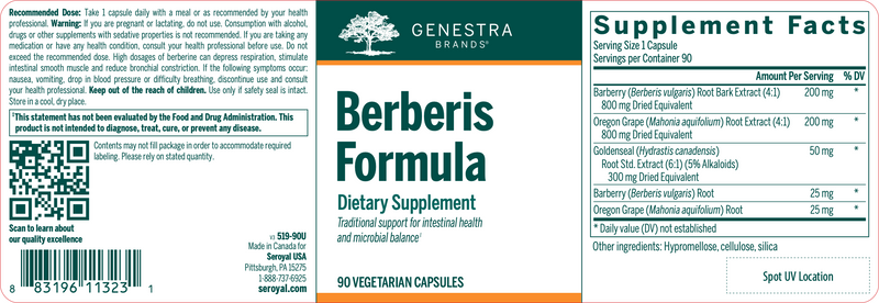 Berberis Formula