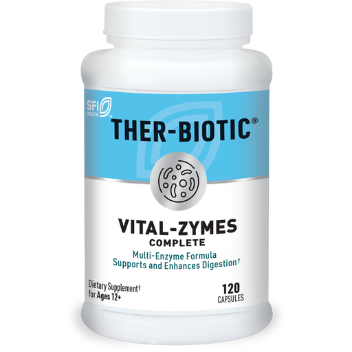 Vital-Zymes Complete (120 Capsules)-Vitamins & Supplements-Klaire Labs - SFI Health-Pine Street Clinic