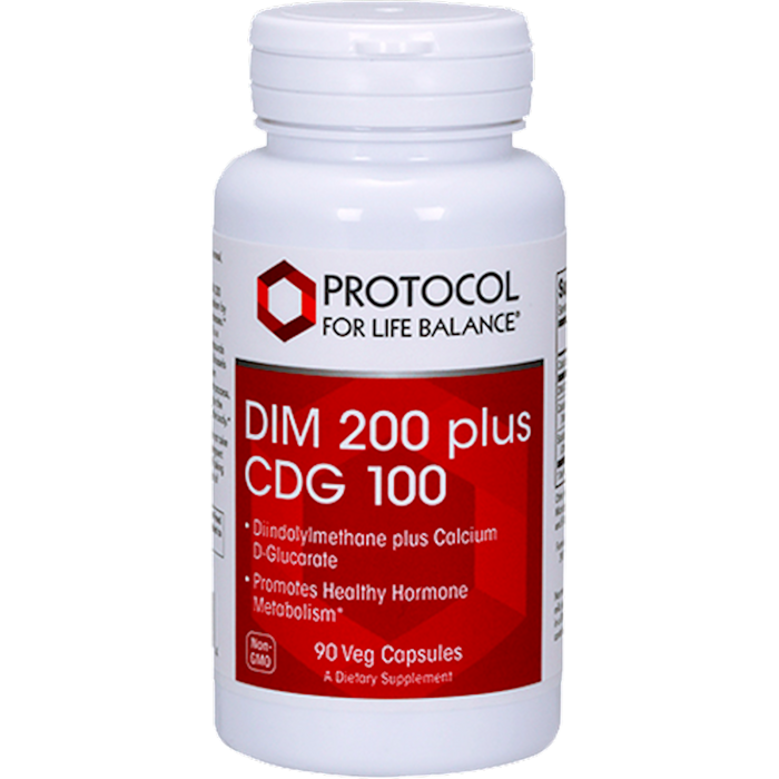DIM 200 plus CDG 100 (90 Capsules)-Vitamins & Supplements-Protocol For Life Balance-Pine Street Clinic