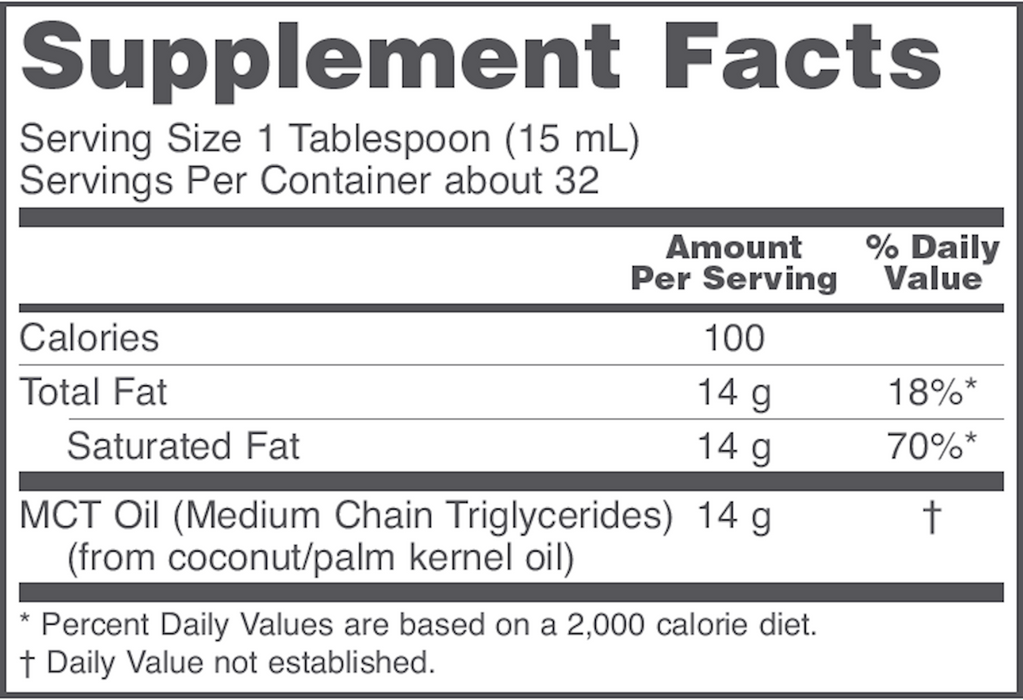 MCT Oil-Vitamins & Supplements-Protocol For Life Balance-16 Fluid Ounces-Pine Street Clinic