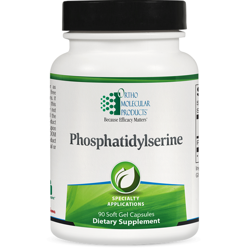 Phosphatidylserine (90 Softgels)-Vitamins & Supplements-Ortho Molecular Products-Pine Street Clinic