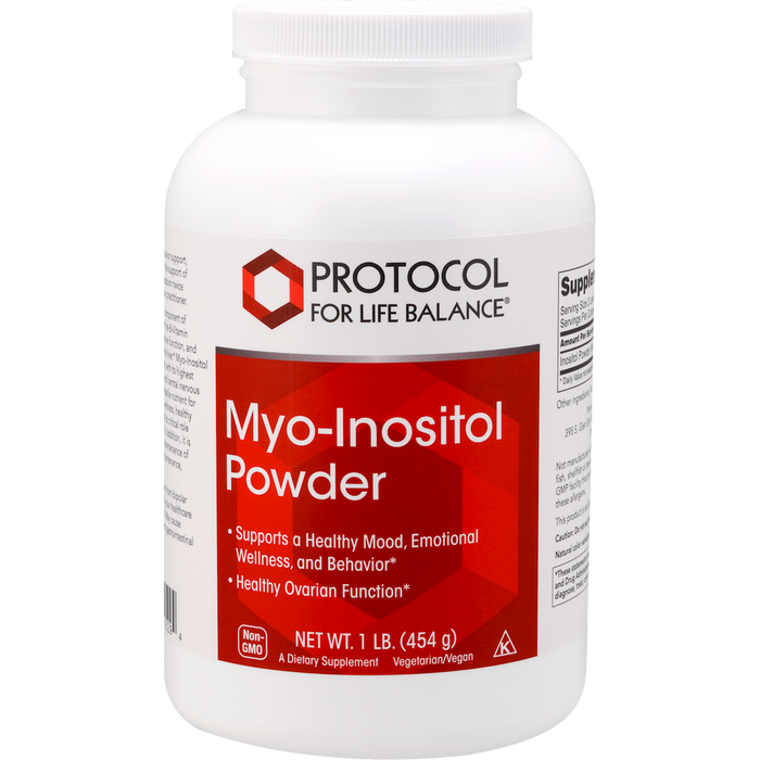 Myo-Inositol Powder (1 Pounds)-Vitamins & Supplements-Protocol For Life Balance-Pine Street Clinic