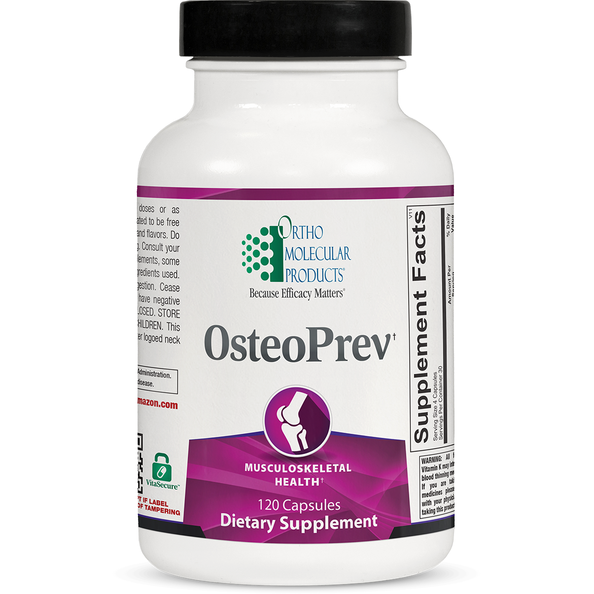 Ortho Molecular Products - OsteoPrev - 120 Capsules — Pine Street Clinic