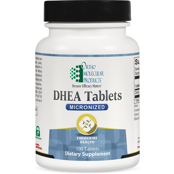 Ortho Molecular Products - DHEA - 5mg - 100 Tablets — Pine Street Clinic
