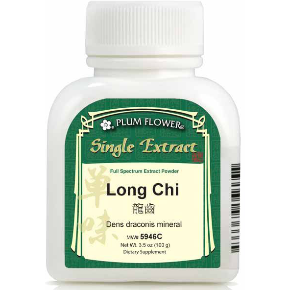 Long Chi (Dens draconis mineral) Extract Powder (100 Grams)-Chinese Formulas-Plum Flower-Pine Street Clinic