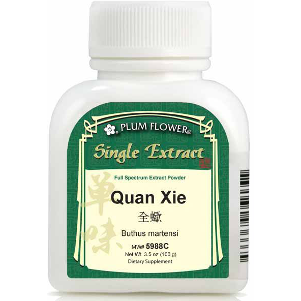 Quan Xie (Buthus martensi) Extract Powder (100 g)