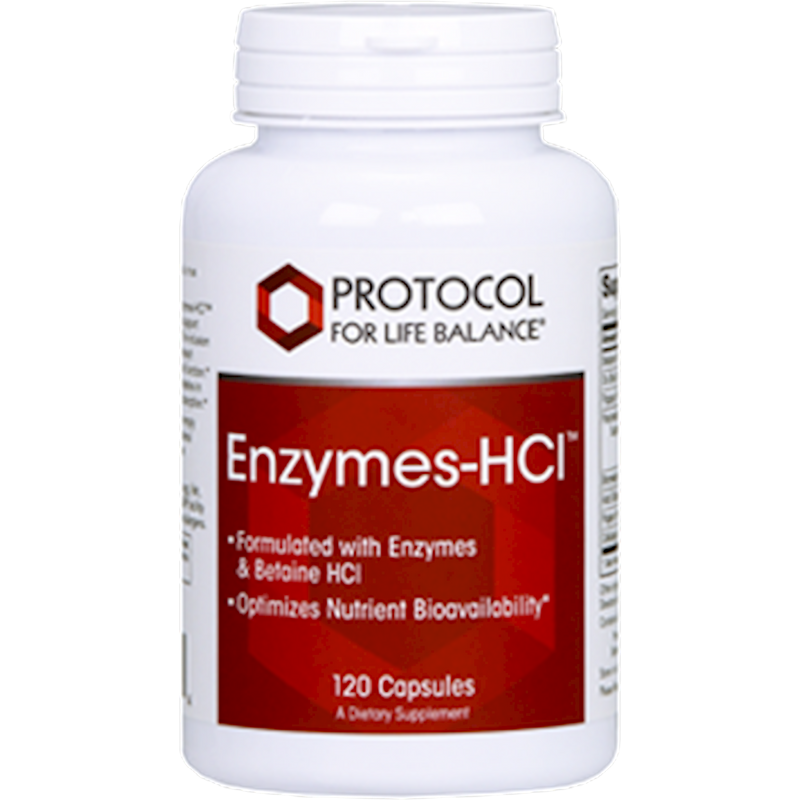 Enzymes-HCl (120 Capsules)