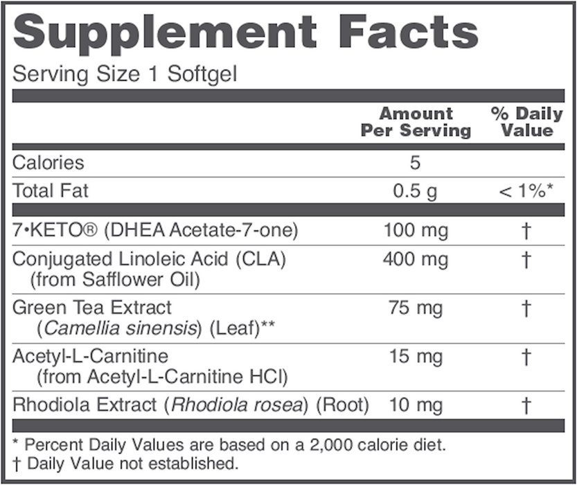 7-Keto (60 Softgels)-Vitamins & Supplements-Protocol For Life Balance-Pine Street Clinic