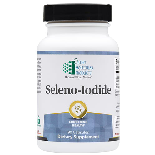 Seleno-Iodide (90 Capsules)-Vitamins & Supplements-Ortho Molecular Products-Pine Street Clinic