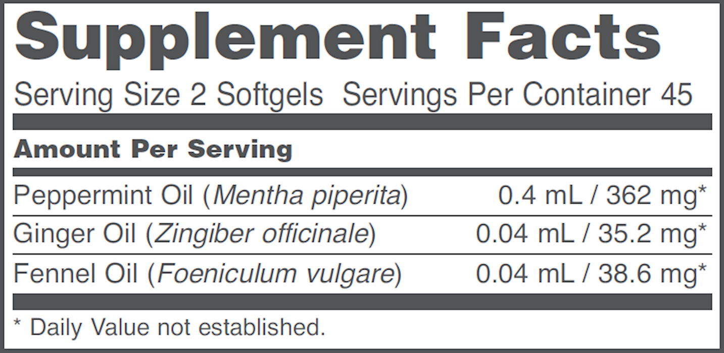 Peppermint Oil G.I. (90 Softgels)