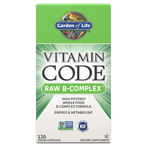 Vitamin Code Raw B Complex (120 Capsules)-Vitamins & Supplements-Garden of Life-Pine Street Clinic