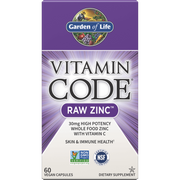 Vitamin Code Raw Zinc (60 Capsules)