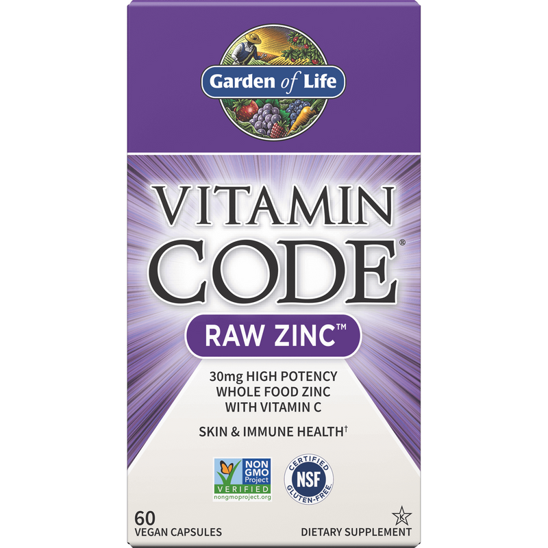 Vitamin Code Raw Zinc (60 Capsules)