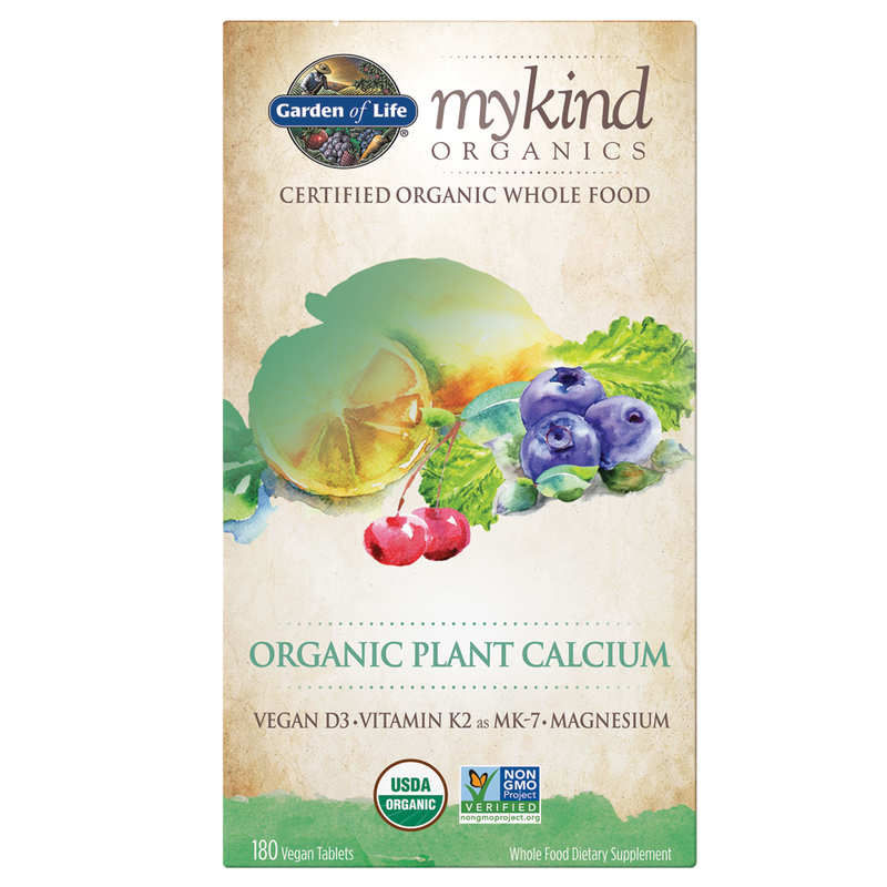 mykind Organics Plant Calcium (180 Tablets)