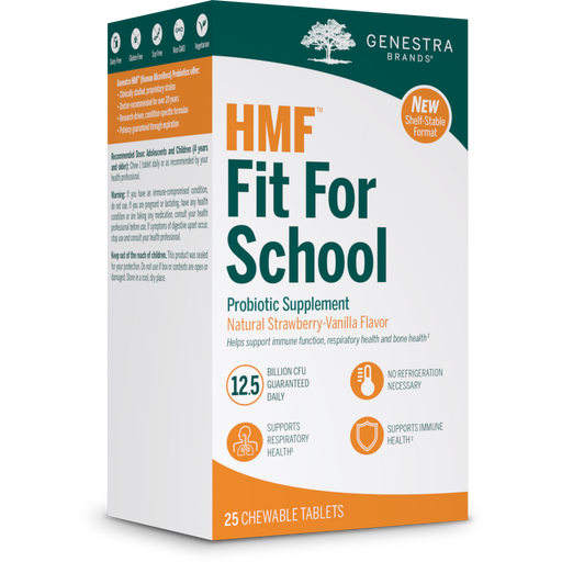 HMF Fit For School (shelf-stable) (25 Chewable Tablets)-Genestra-Pine Street Clinic