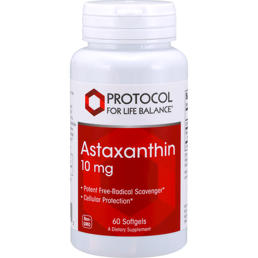 Astaxanthin (60 Softgels)-Protocol For Life Balance-Pine Street Clinic