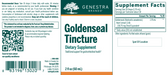 Goldenseal Tincture (60 ml)-Vitamins & Supplements-Genestra-Pine Street Clinic
