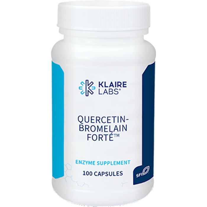 Quercetin-Bromelain Forté (100 Capsules)-Vitamins & Supplements-Klaire Labs - SFI Health-Pine Street Clinic