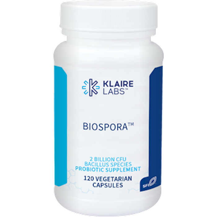 BioSpora (120 Capsules)-Klaire Labs - SFI Health-Pine Street Clinic
