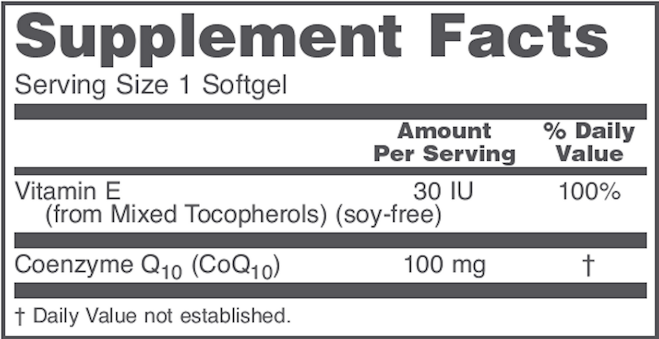 Coq10 (100 mg) (90 Softgels)-Vitamins & Supplements-Protocol For Life Balance-Pine Street Clinic