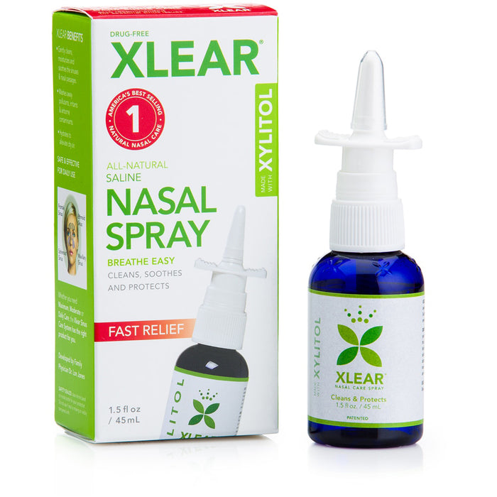 XLear Nasal Spray (1.5 Ounces)-Vitamins & Supplements-Xlear-Pine Street Clinic