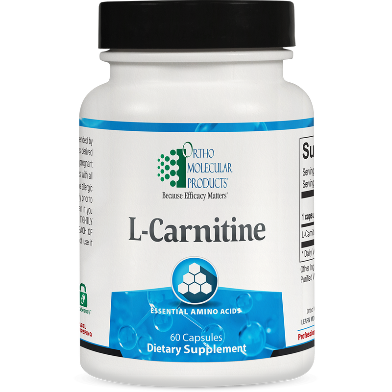 Ortho Molecular Products - L-Carnitine - 60 Capsules Pine Street Clinic Ortho Molecular Products - L-Carnitine - 60 Capsules Pine Street Clinic