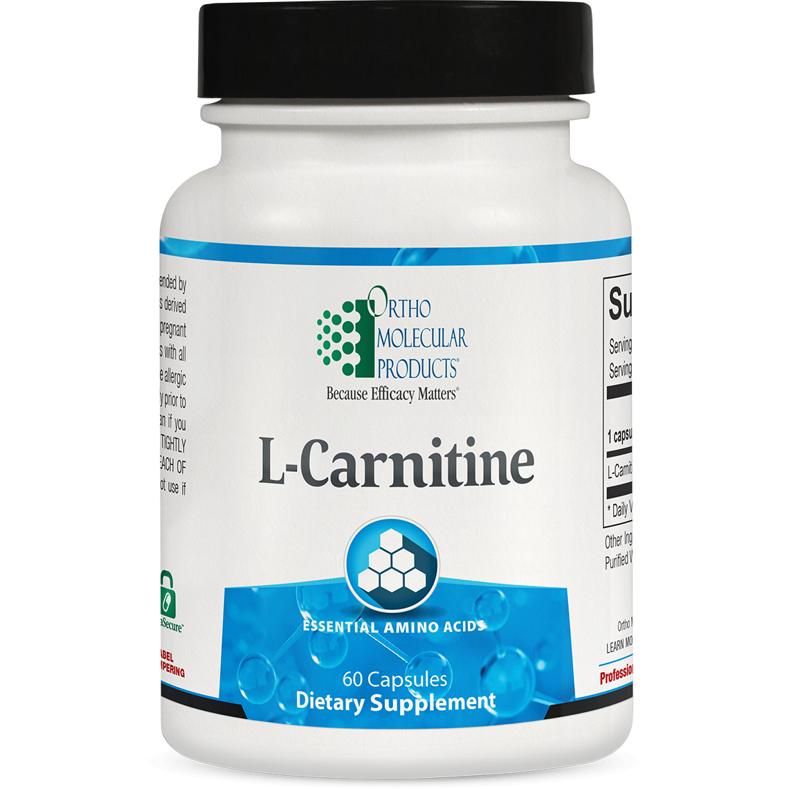 Ortho Molecular Products - L-Carnitine - 60 Capsules Pine Street Clinic Ortho Molecular Products - L-Carnitine - 60 Capsules Pine Street Clinic