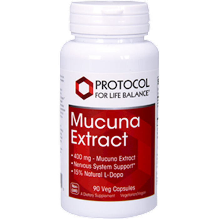 Mucuna Extract (90 Capsules)-Vitamins & Supplements-Protocol For Life Balance-Pine Street Clinic