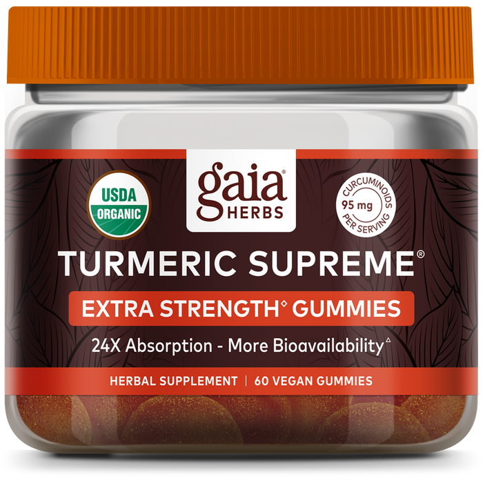 Turmeric Supreme Extra Strength Gummies (60 Gummies)-Vitamins & Supplements-Gaia PRO-Pine Street Clinic