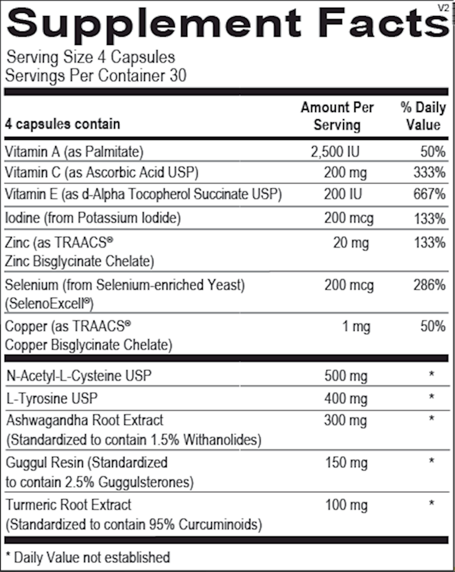 Ortho Molecular Products - Thyrotain - 120 Capsules — Pine Street Clinic