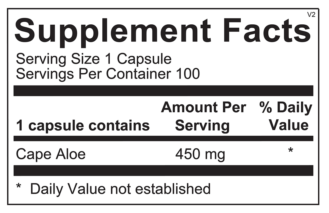 Super Aloe 450 (100 Capsules)-Vitamins & Supplements-Ortho Molecular Products-Pine Street Clinic