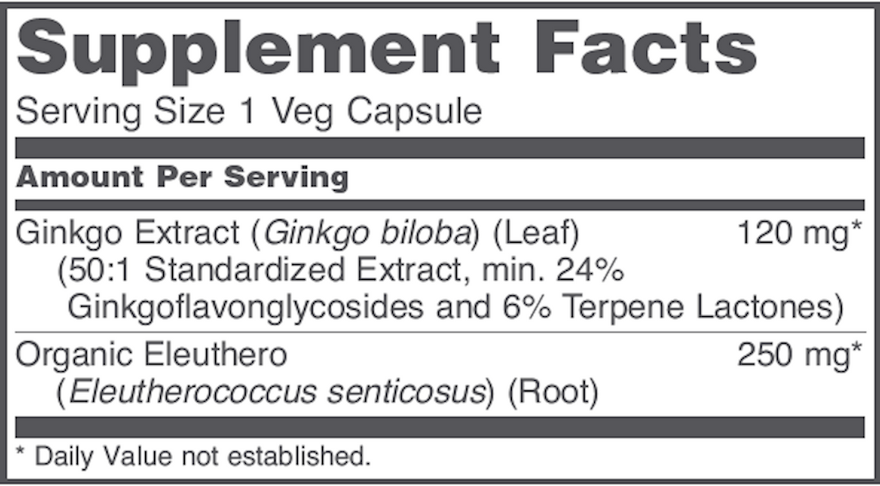 Ginkgo (100 Capsules)