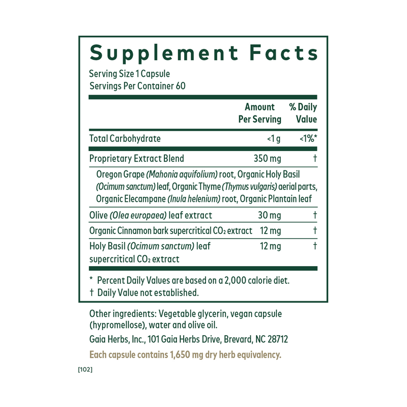 Intestinal Fungal Balance (60 Capsules)