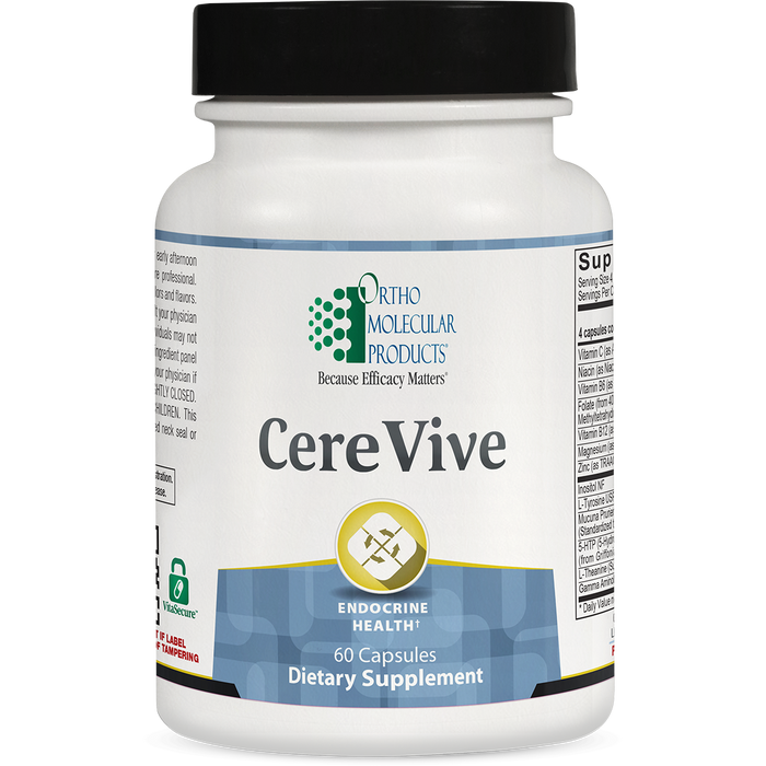 CereVive-Vitamins & Supplements-Ortho Molecular Products-60 Capsules-Pine Street Clinic