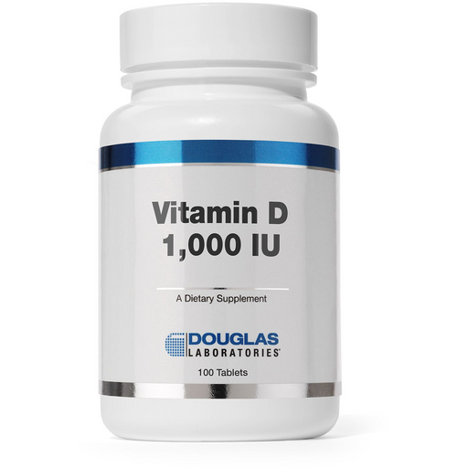 Vitamin D (1000 IU) (100 Tablets)-Vitamins & Supplements-Douglas Laboratories-Pine Street Clinic