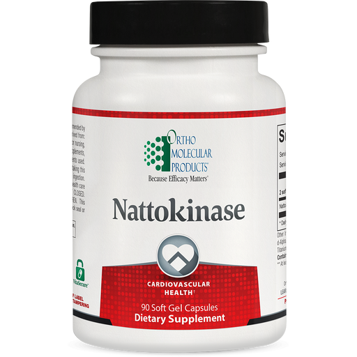 Nattokinase (60 Softgels)-Vitamins & Supplements-Ortho Molecular Products-Pine Street Clinic
