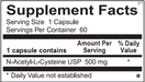 NAC (N-Acetyl Cysteine) (60 Capsules)-Vitamins & Supplements-Ortho Molecular Products-Pine Street Clinic