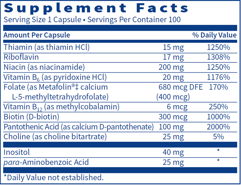 B Complex Plus (100 Capsules)