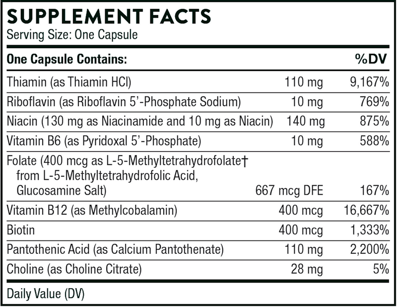Basic B Complex (60 Capsules)