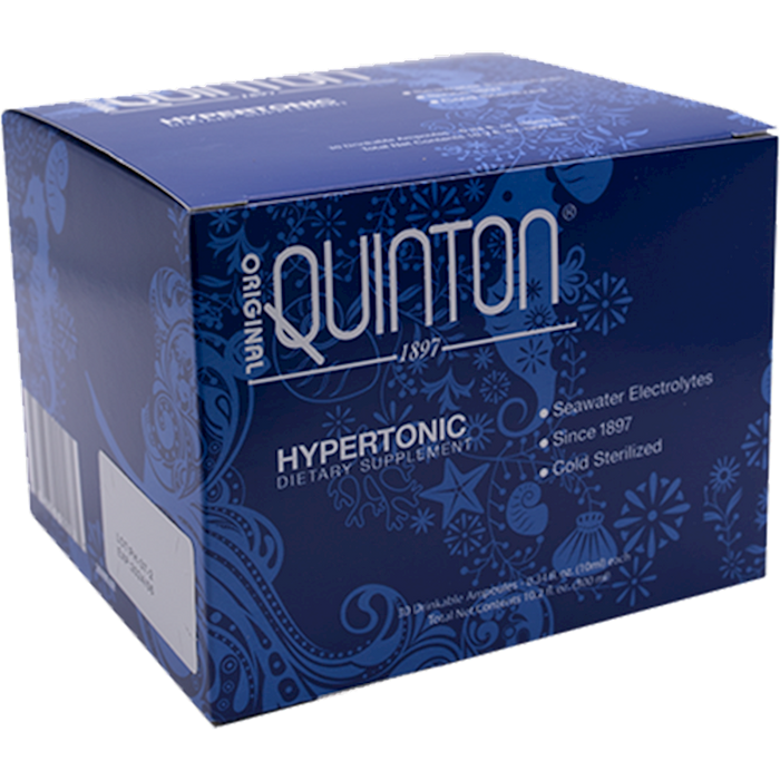 Original Quinton Hypertonic (30 Ampoules)-Vitamins & Supplements-Quicksilver Scientific-Pine Street Clinic